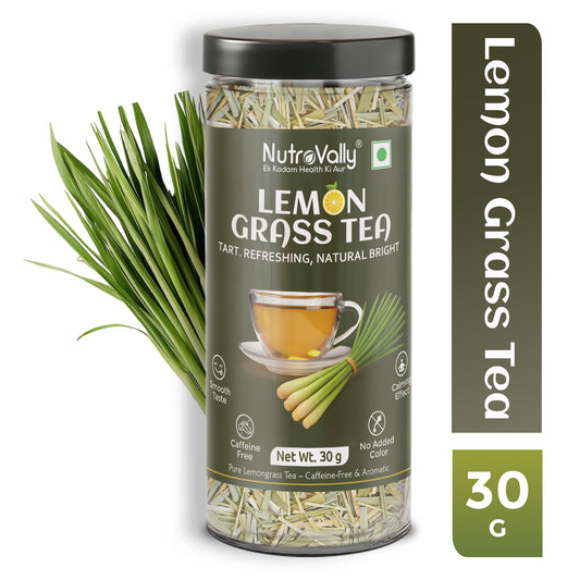 NutroVally Lemongrass Tea – Natural Refreshing Herbal Tea
