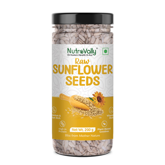 NutroVally Premium Raw Sunflower Seeds