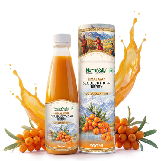 NutroVally Sea Buckthorn – Natural Vitamin C Rich Superfood for Immunity & Skin Health