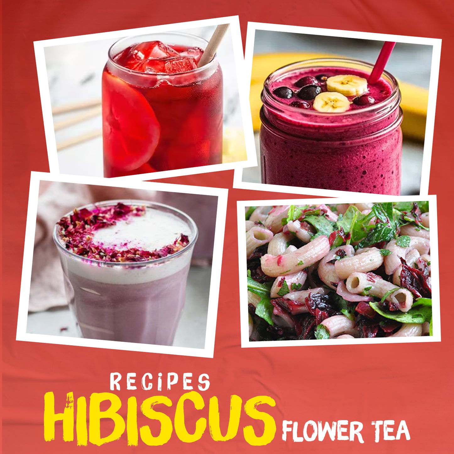 NutroVally Hibiscus Flower Tea – Natural Refreshing Herbal Tea