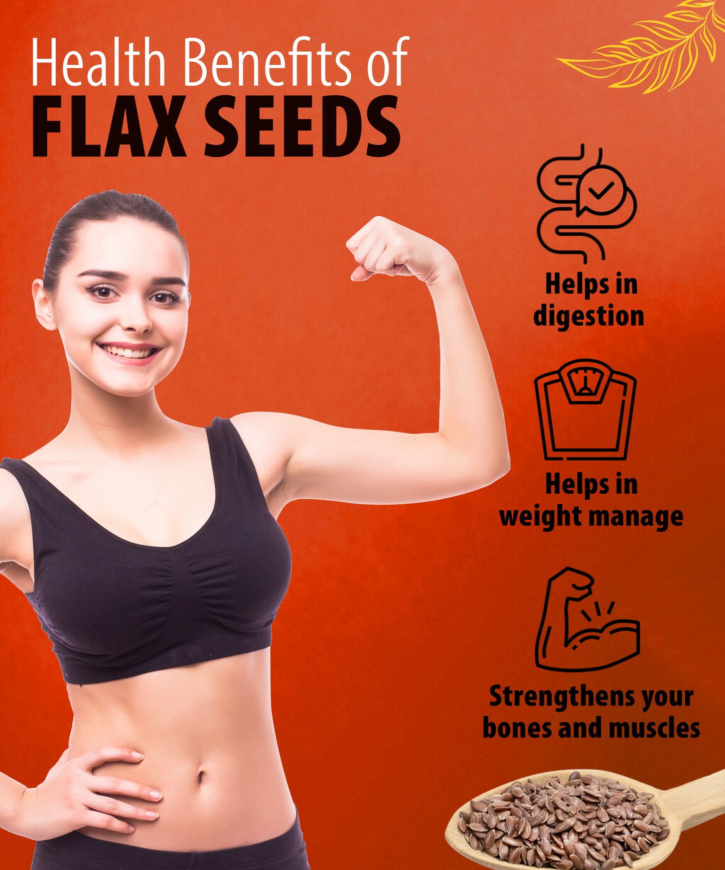 NutroVally CHIA & FLAX Seeds -Each Pack 200gm (COMBO PACK)