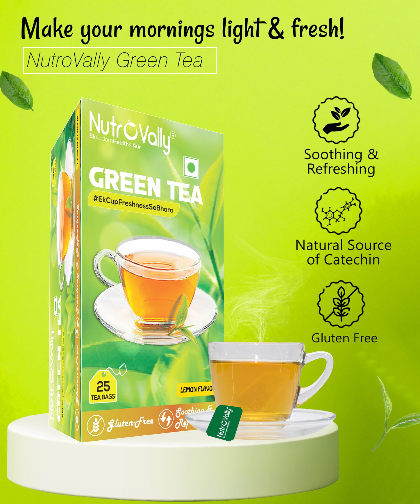 Green tea for fat burn