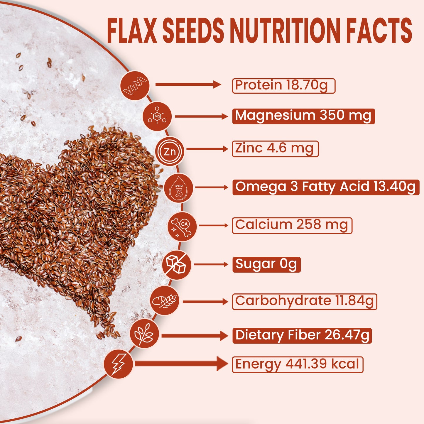 NutroVally Premium Raw Flax Seeds (Alsi)
