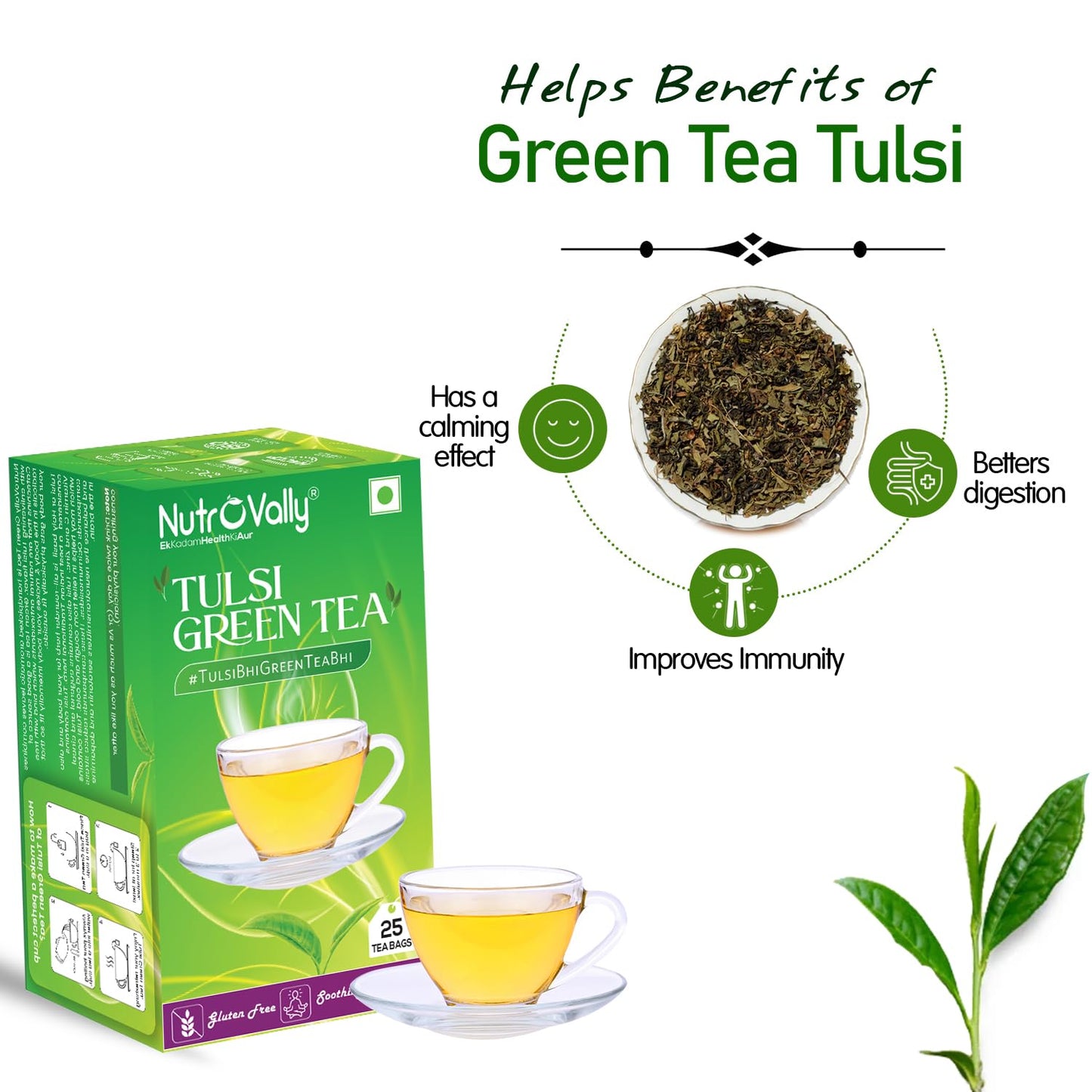 how to use tulsi green tea