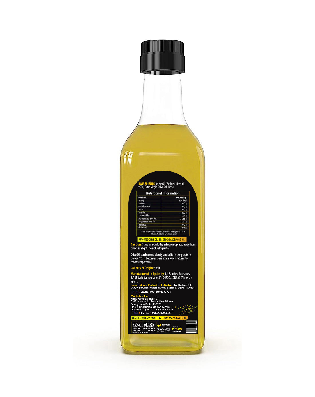 NutroVally Extra Light Olive Oil, Ideal for Everyday Indian Cooking & Deep Frying