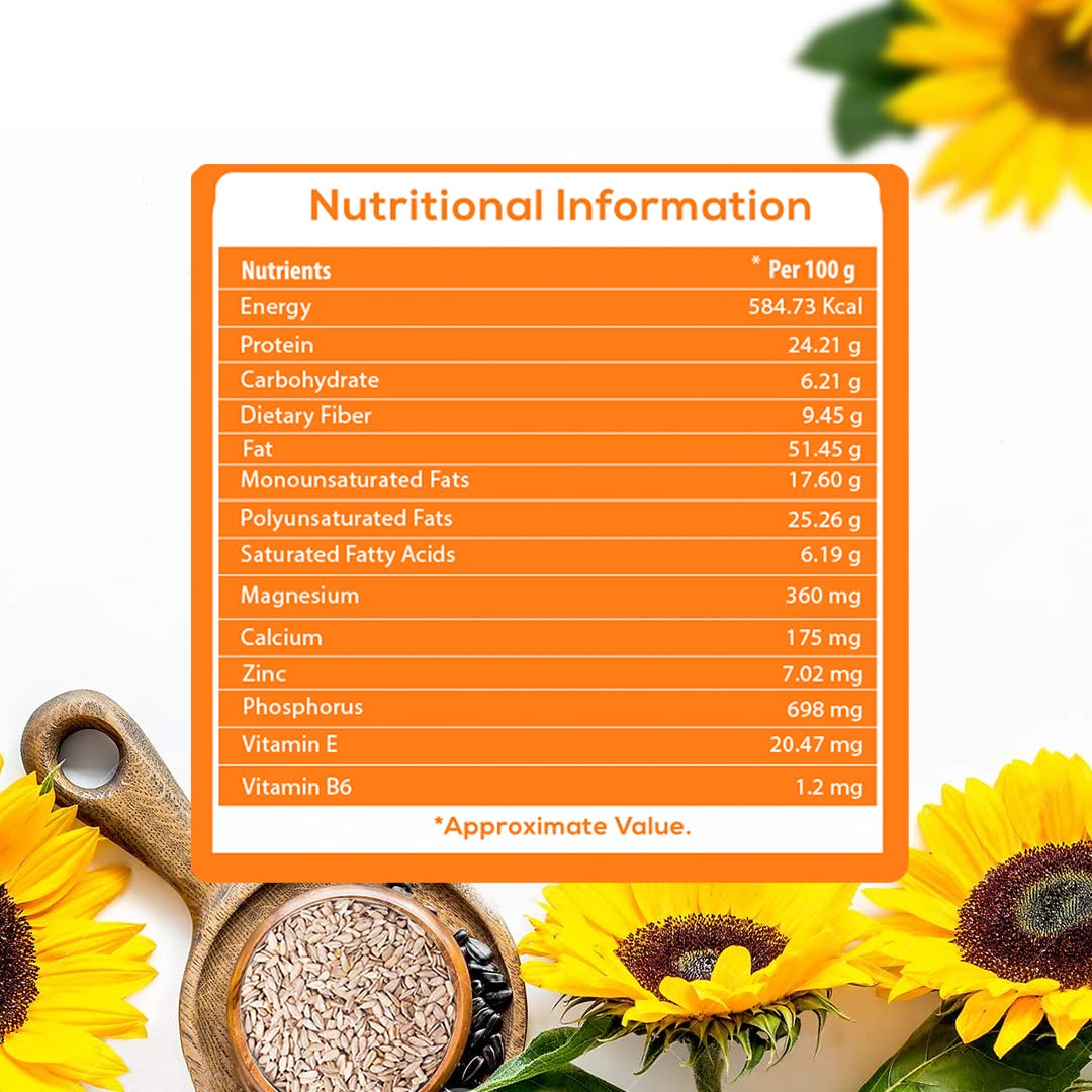raw sunflower seeds