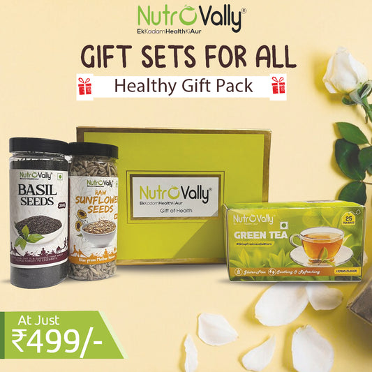 NutroVally Combo Gift Pack - Basil/Sunflower and Green Tea Lemon - Your Health Partner
