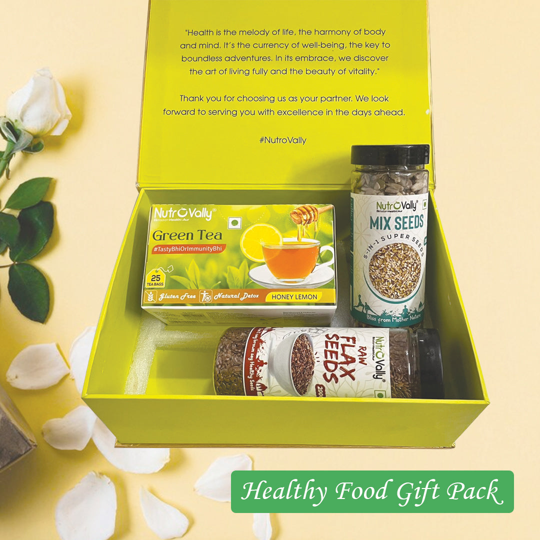 NutroVally Combo Gift Pack - Flax/Mix and Green Tea Honey - Your Health Partner