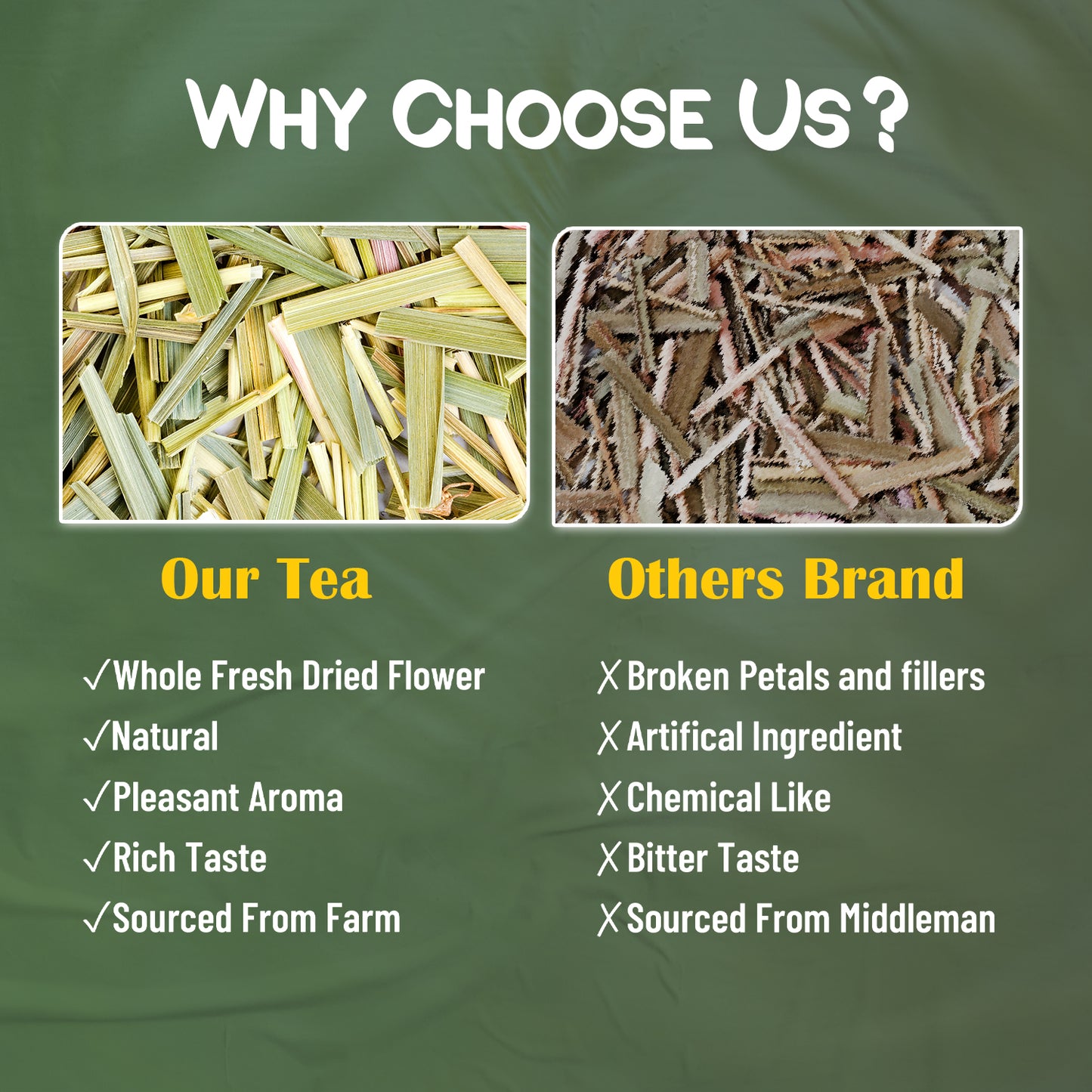 NutroVally Lemongrass Tea – Natural Refreshing Herbal Tea