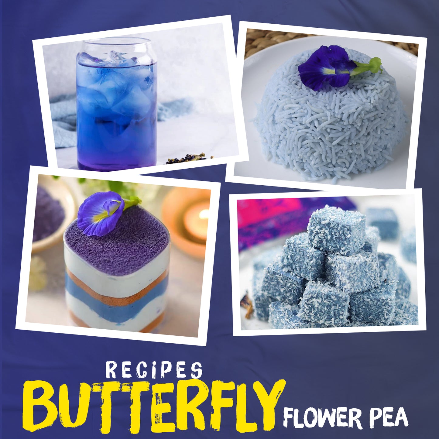NutroVally Butterfly Pea Tea – Caffeine-Free Herbal Blue Tea