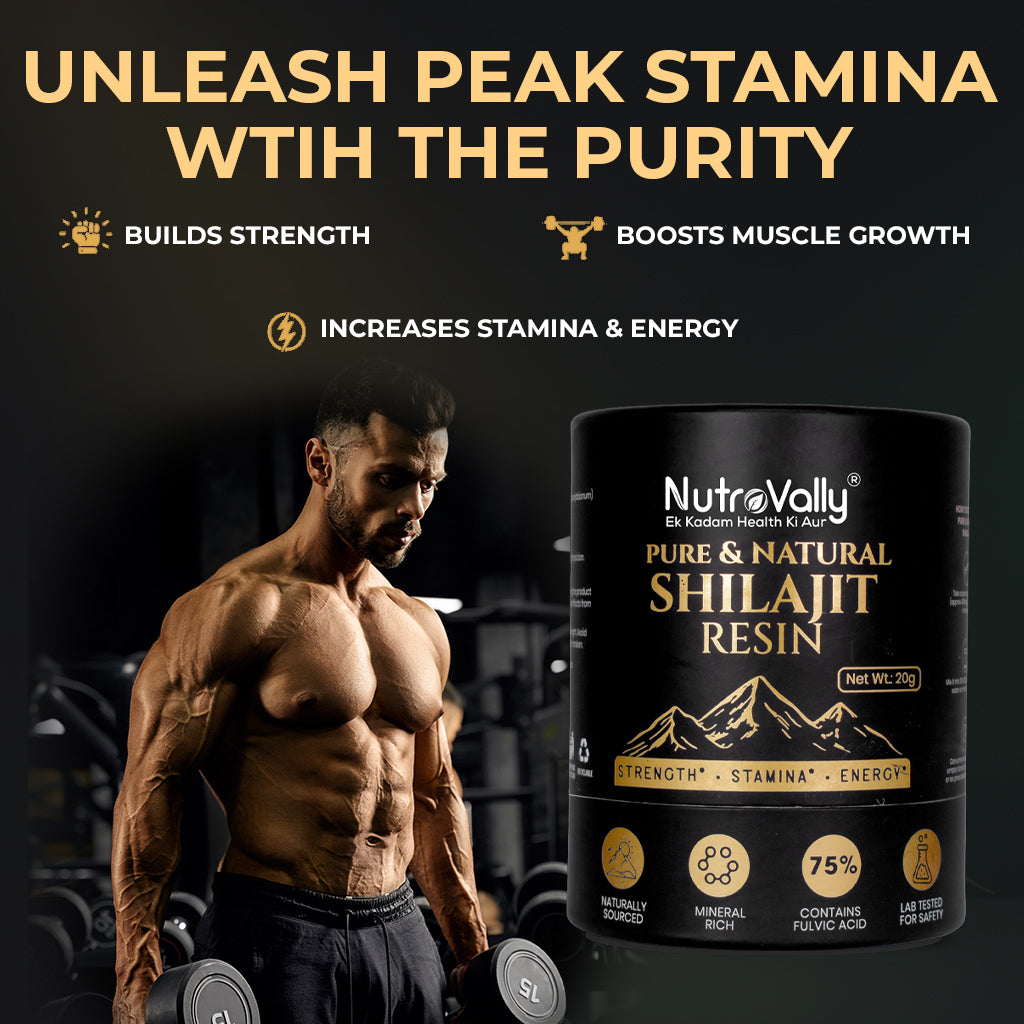 NutroVally Original Himalayan Shilajit/Shilajeet Resin- 20g