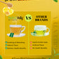 NutroVally Green Tea Bag Honey Lemon Flavor Tea Bags