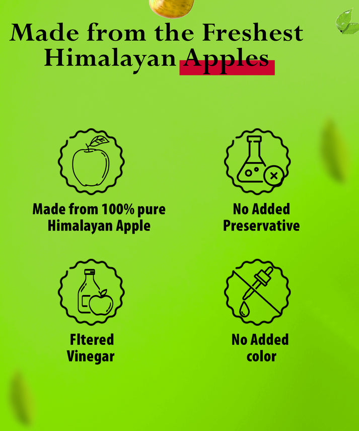 NutroVally Himalayan Filtered Apple Cider Vinegar without Box