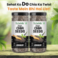 NutroVally Chia Seeds Loaded with Omega 3 & Calcium - Pack Of 2
