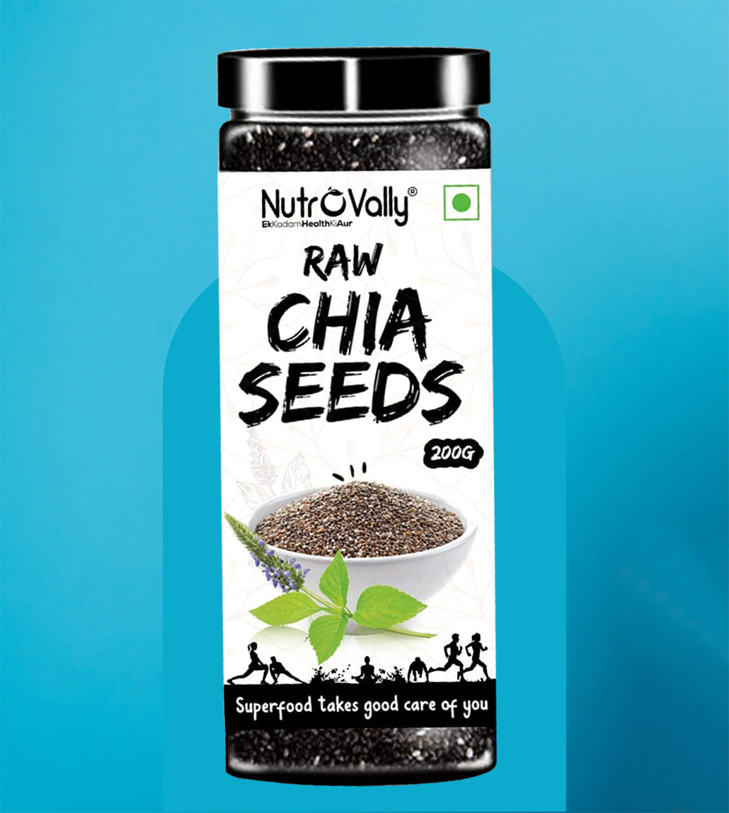 NutroVally Premium Raw Authentic Chia Seeds