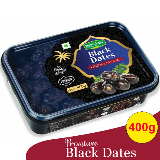 NutroVally Premium Black Dates | 100% Fresh & Natural