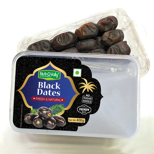NutroVally Premium Black Dates | 100% Fresh & Natural