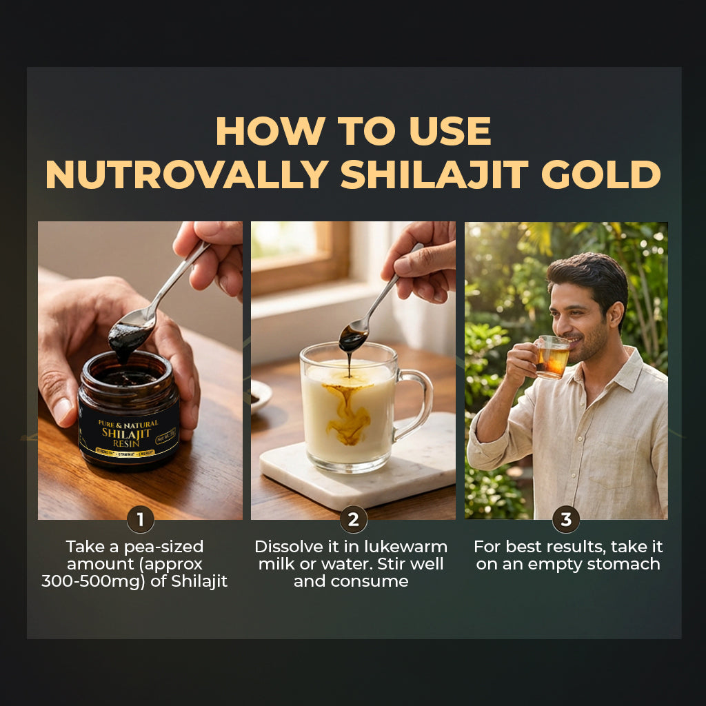 NutroVally Original Himalayan Shilajit/Shilajeet Resin- 20g