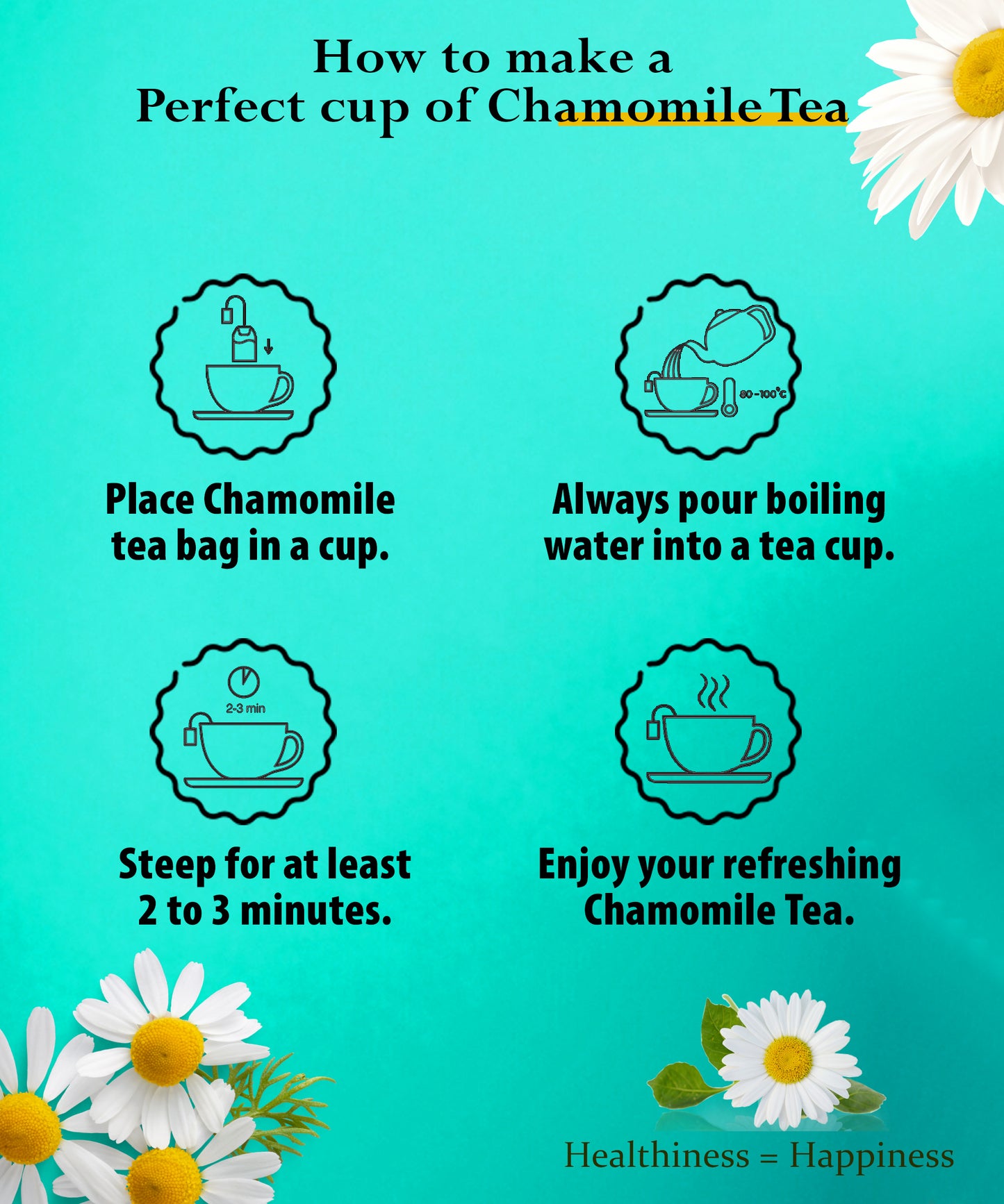 premium chamomile tea