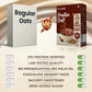 NutroVally 27g Protein Oats | Dark Chocolate Healthy Breakfast Oats for Weight Loss