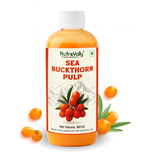 NutroVally Sea Buckthorn – Natural Vitamin C Rich Superfood for Immunity & Skin Health
